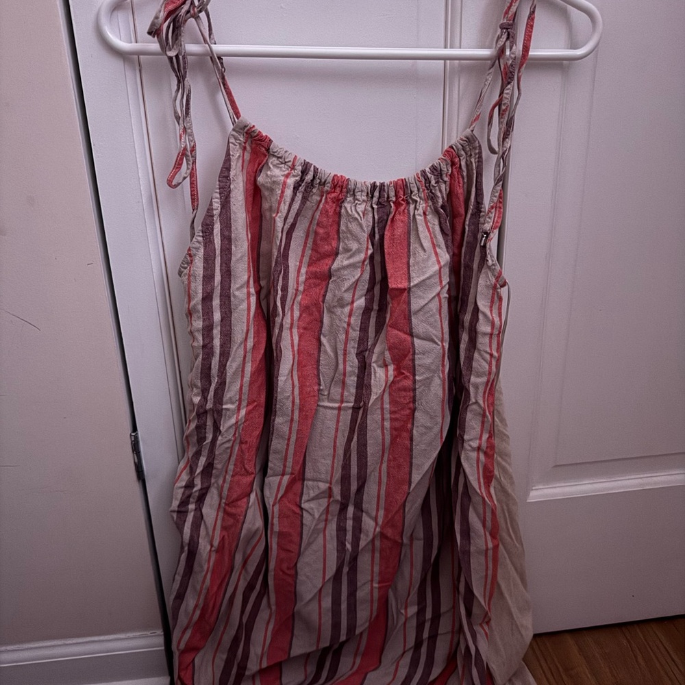 Striped Sleeveless Dress